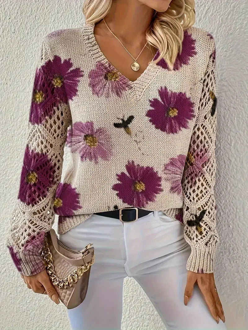 Tatyana - Stylish V-Neck Cardigan