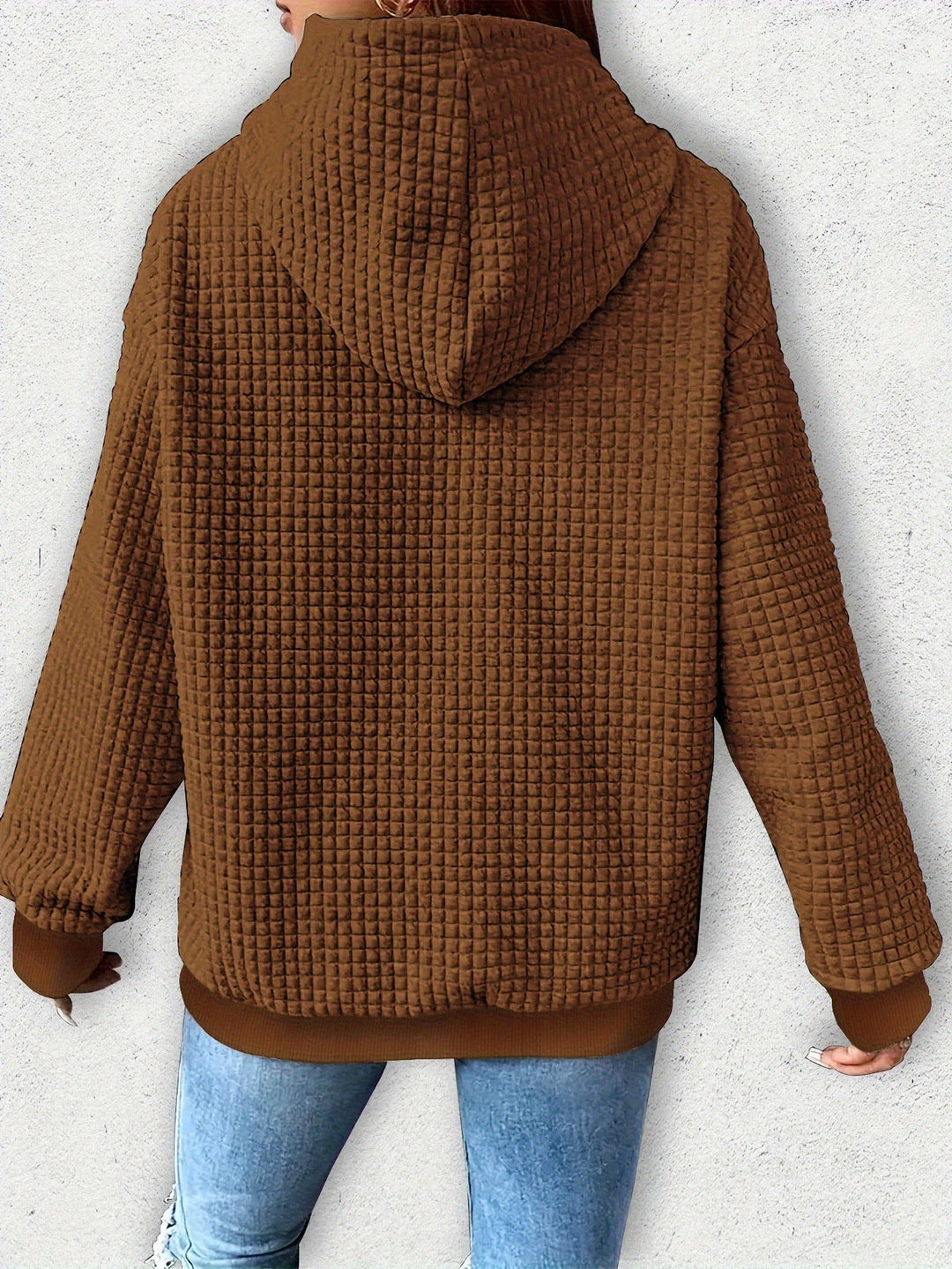 Urmela - Casual Polyester Hoodie With Pockets