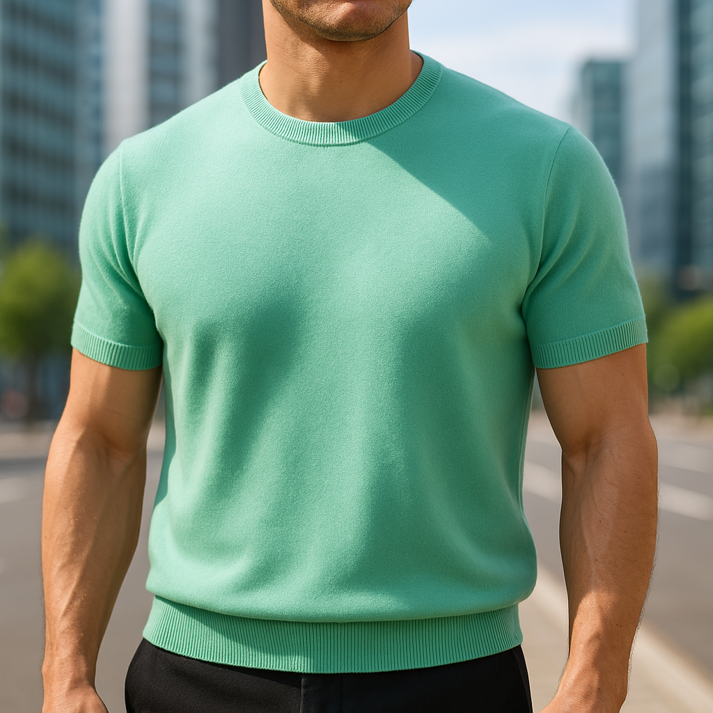 Pankov - Stylish Short Sleeve T Shirt