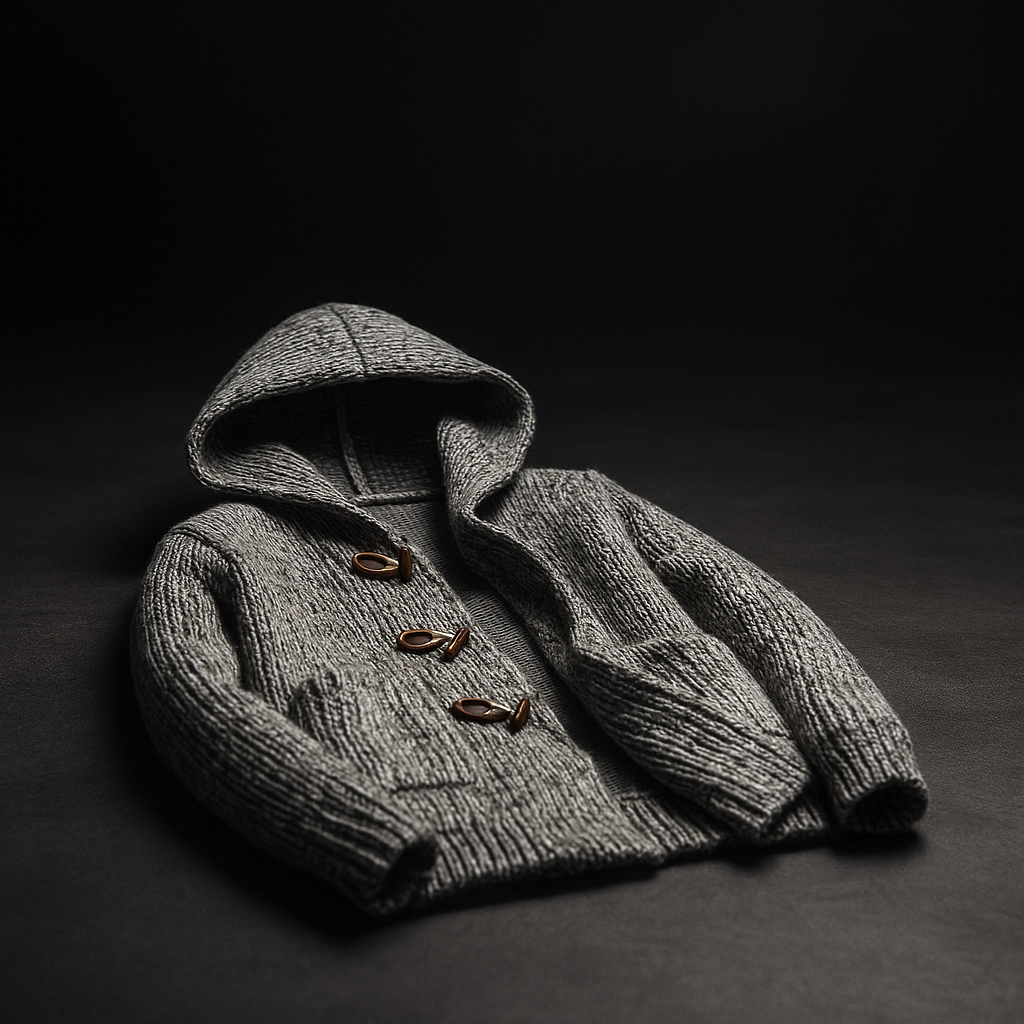 Lindon - Knitted Hoodie With Toggle Closure
