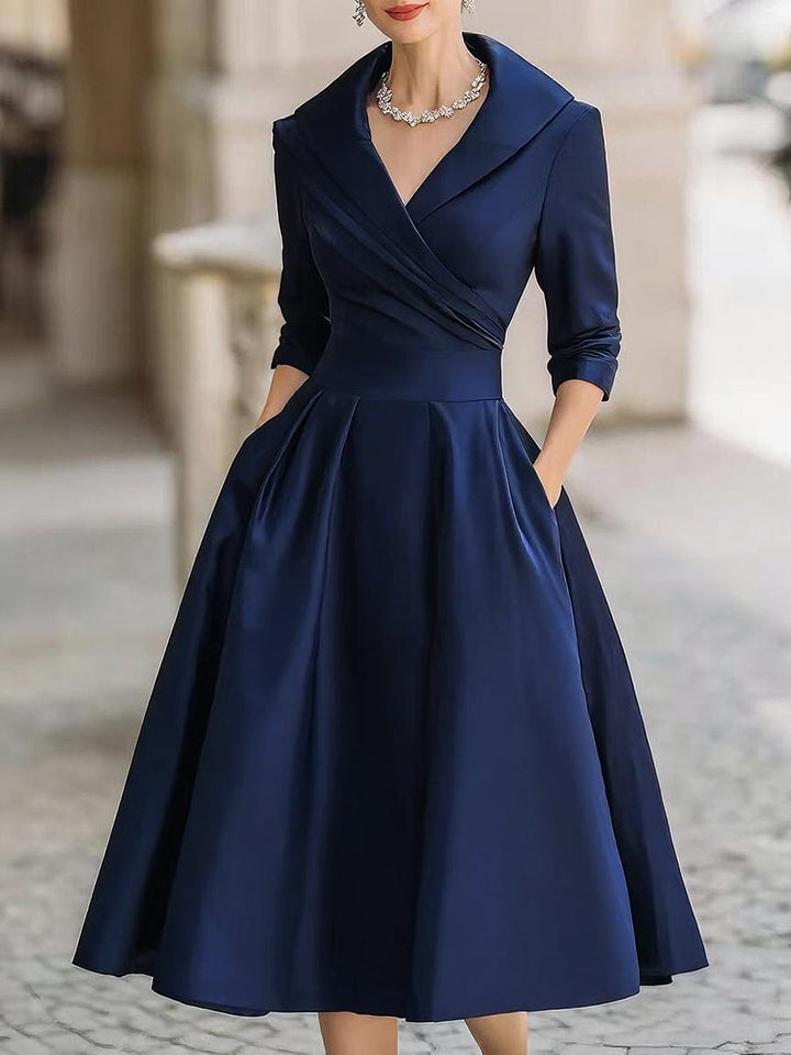 Ariellea - Satin Midi Dress