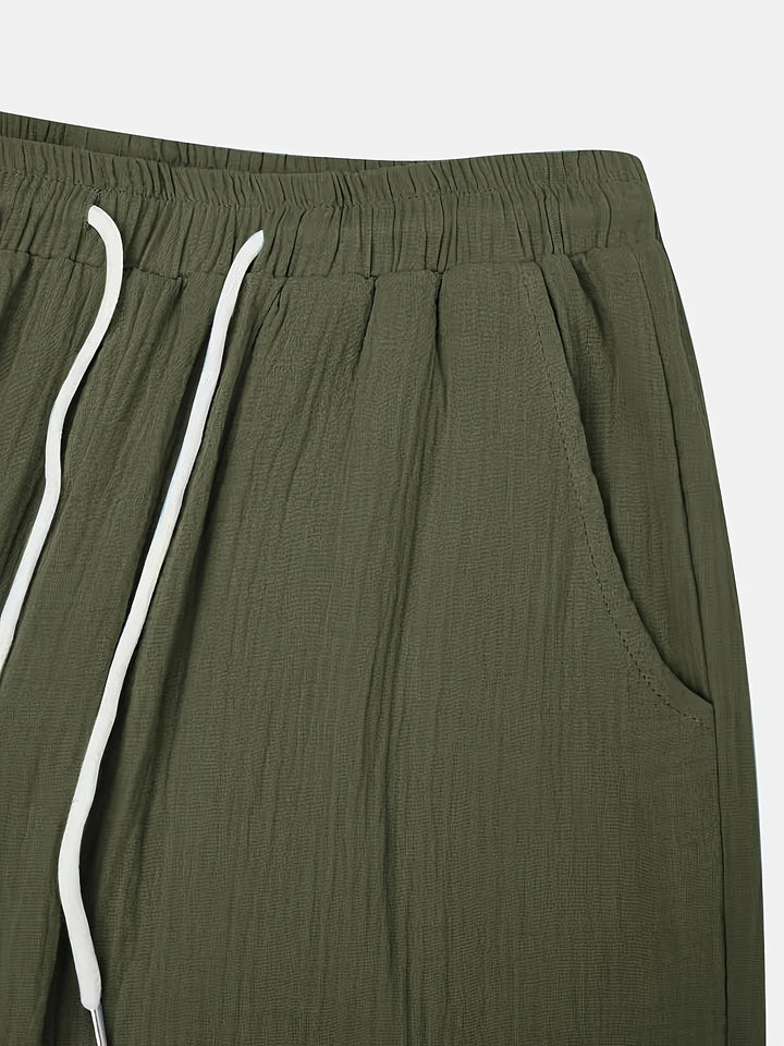 Bancroft - Elegant Loose fit Shorts With Pockets