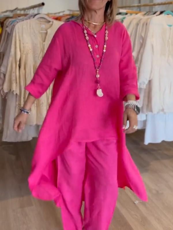 Freida - Casual Linen Dress