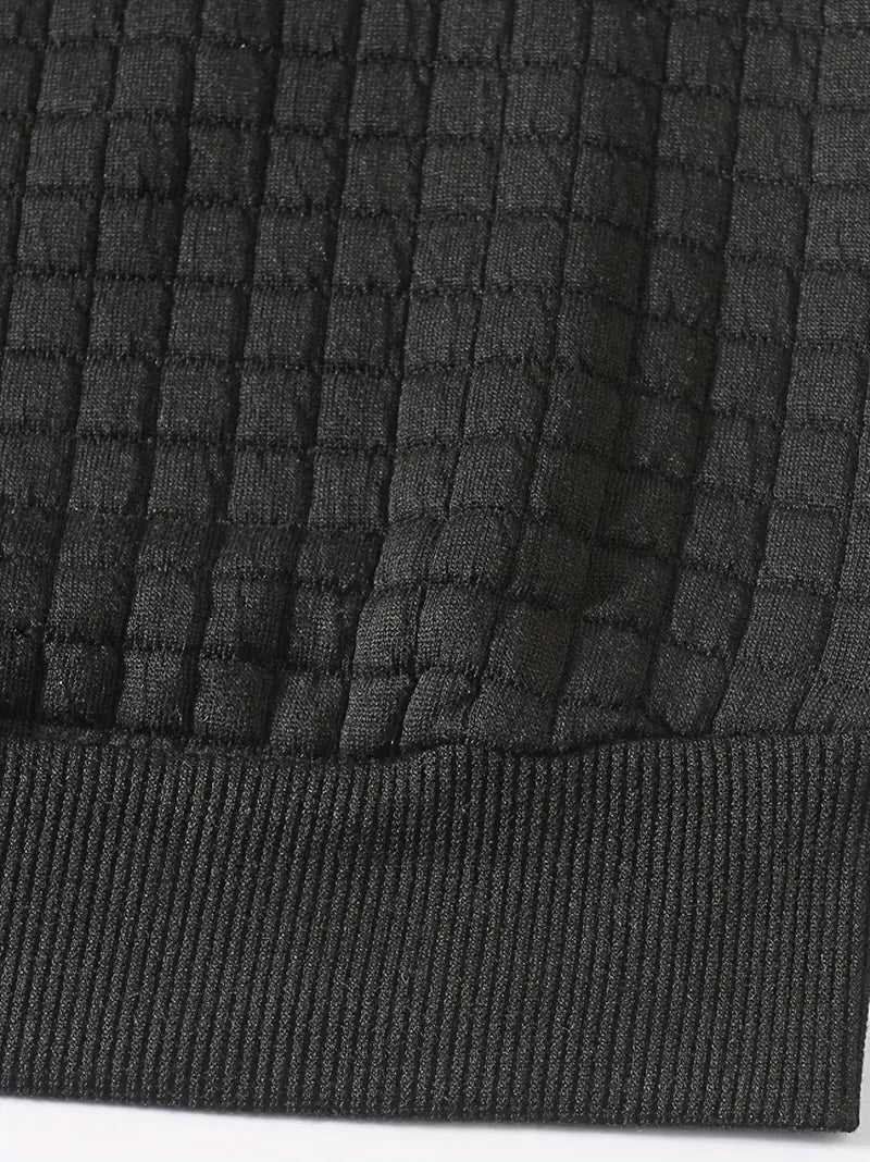 Beckham - Bohemian Plaid Long Sleeve Sweater