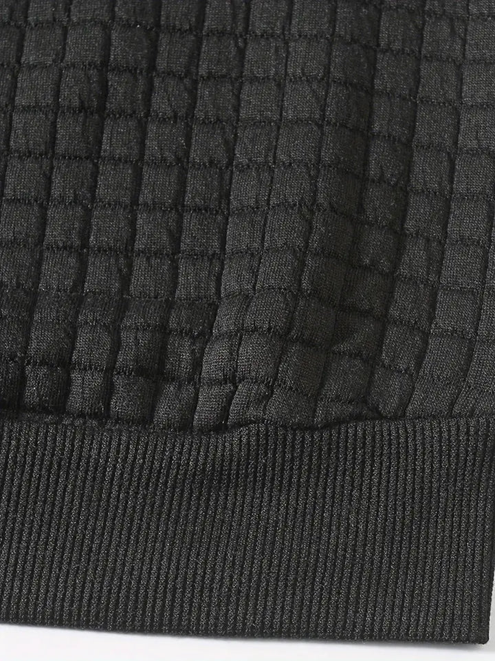 Beckham - Bohemian Plaid Long Sleeve Sweater