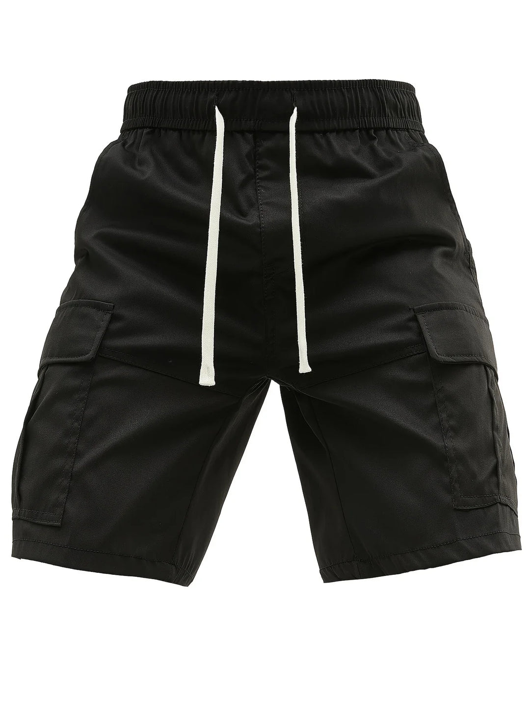 Lewand - Elegant Loose Fit Cargo Shorts With Side Pocket