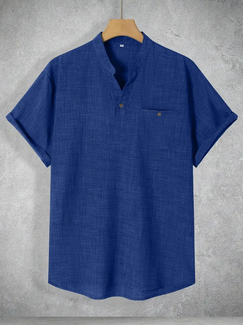Kieth - Short Sleeve Shirt With Front Pocket
