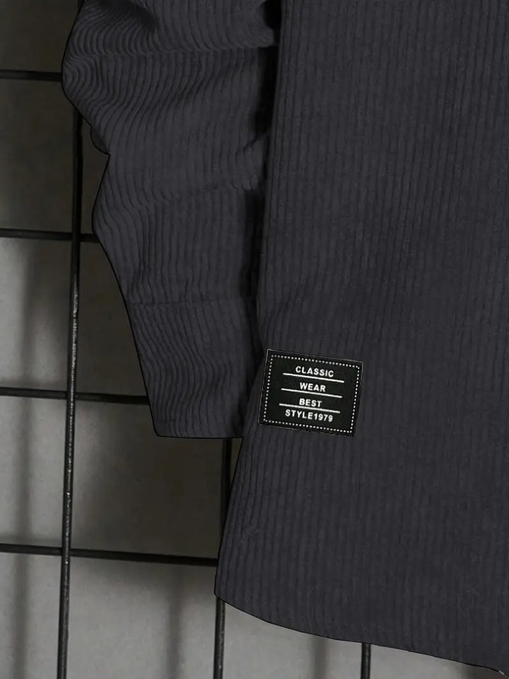 Podolak - Autumn And Winter Long Sleeved Shirt With Loose Trousers