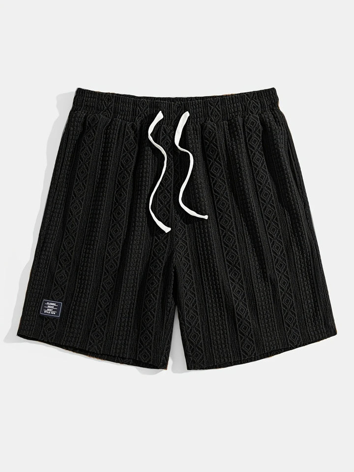 Andrew - Adjustable Drawstring Waist Shorts