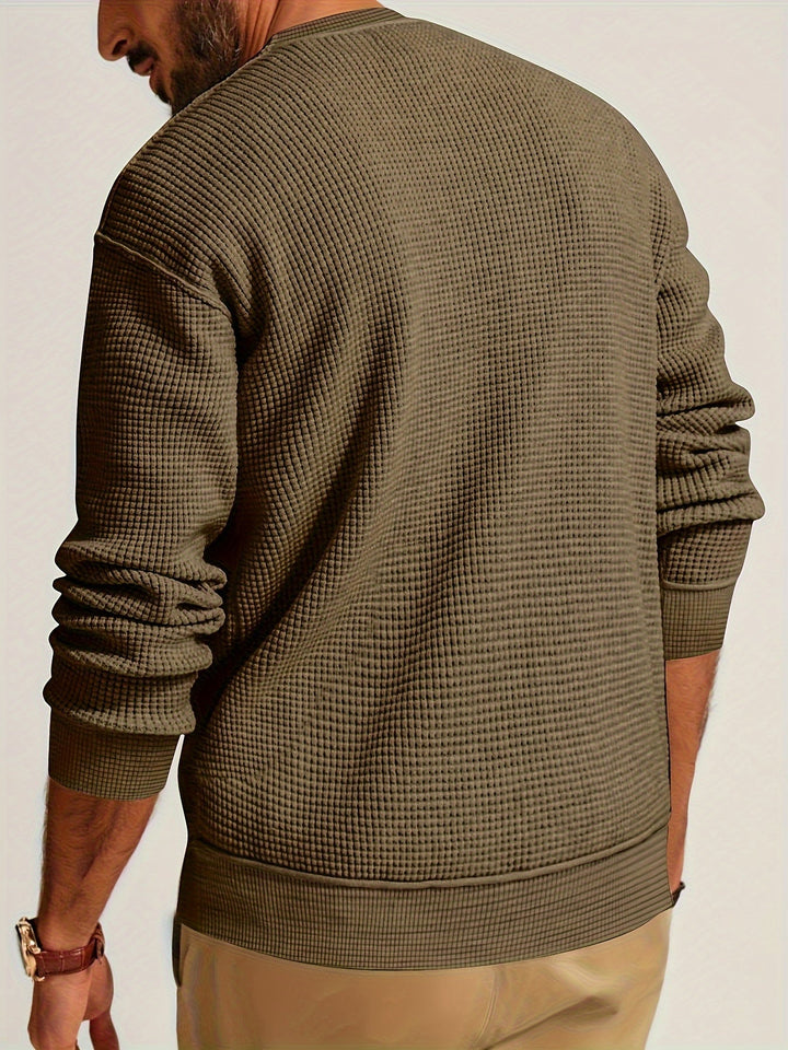 Renaud - Waffle Long Sleeve Shirt