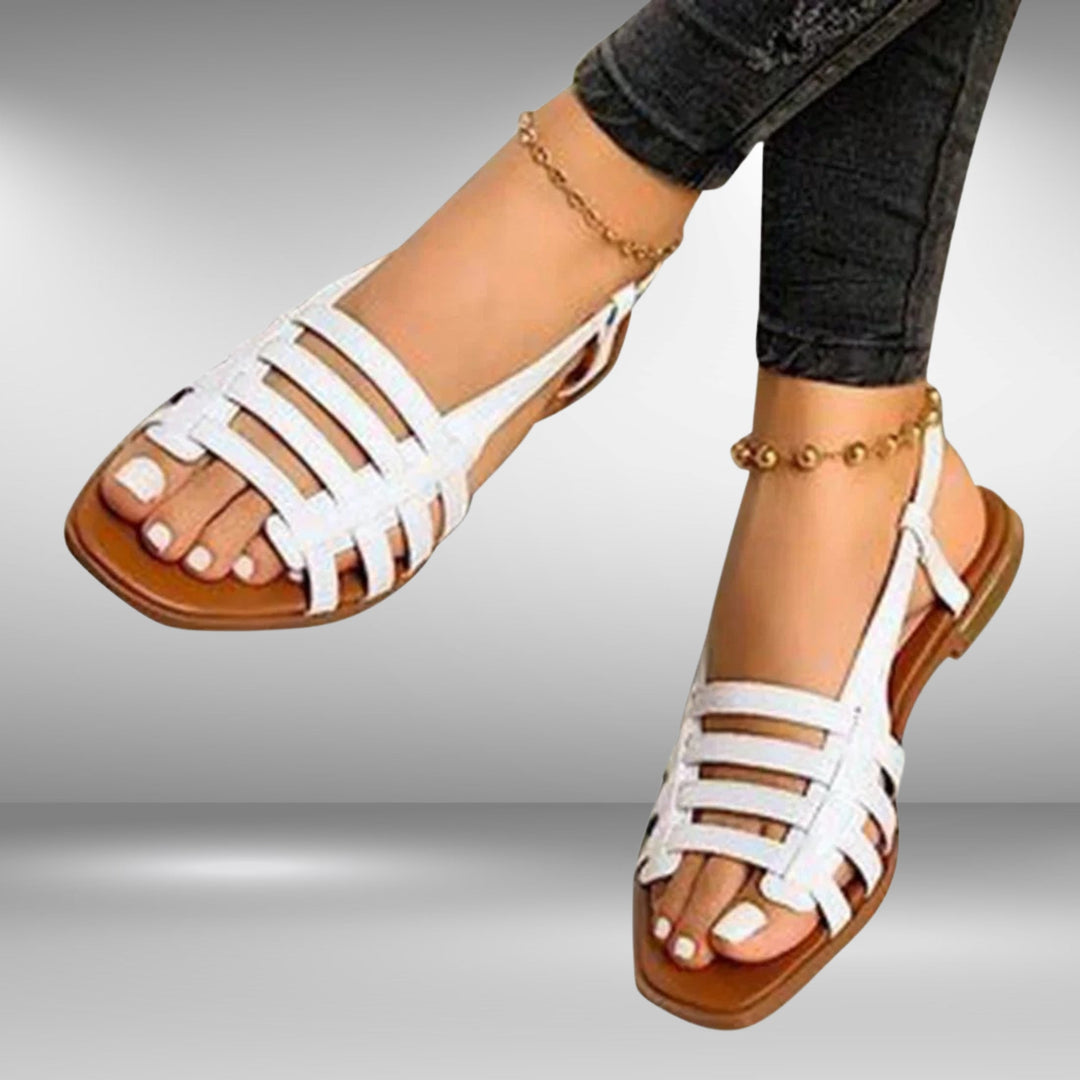 Mindy - Hollow Out Roman Sandals