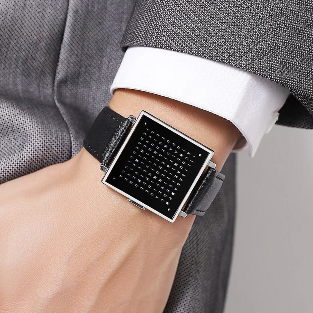 WordTime - Matrix Digital Display Watch