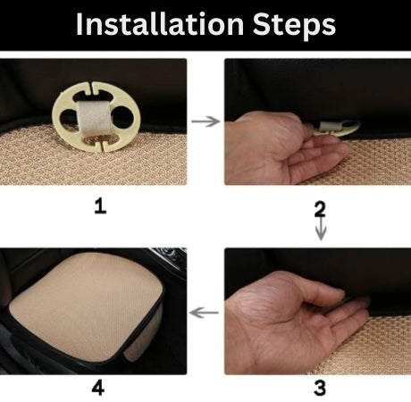 ChillGrid  - Ice Silk Car Seat Cushions