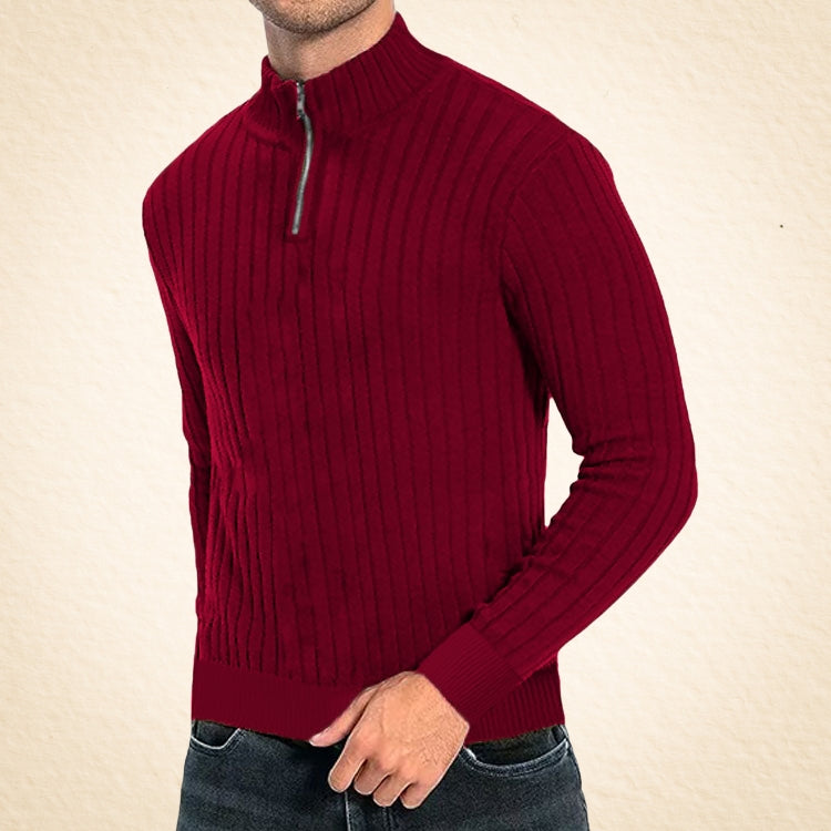 Zaccheo - Casual Turtleneck Zipper Sweater