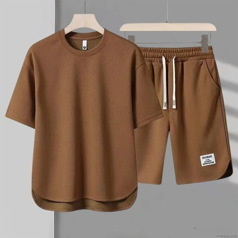 Garry - Casual Short Sleeve Two Piece Set