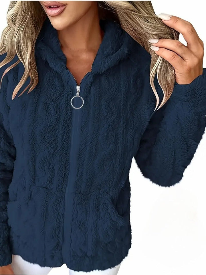 Ganka - Long Sleeve Zip-Up Hoodie