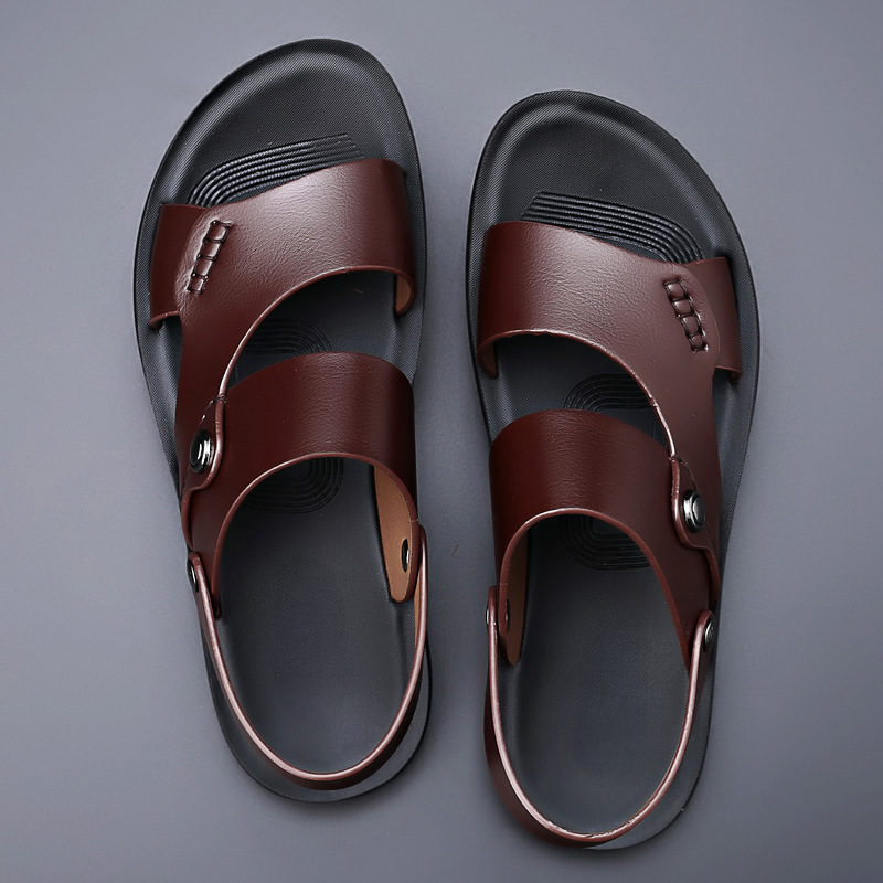 Bryon - Avenwood Leather Sandals