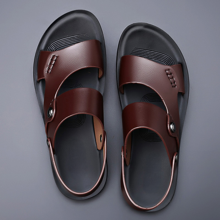 Bryon - Avenwood Leather Sandals