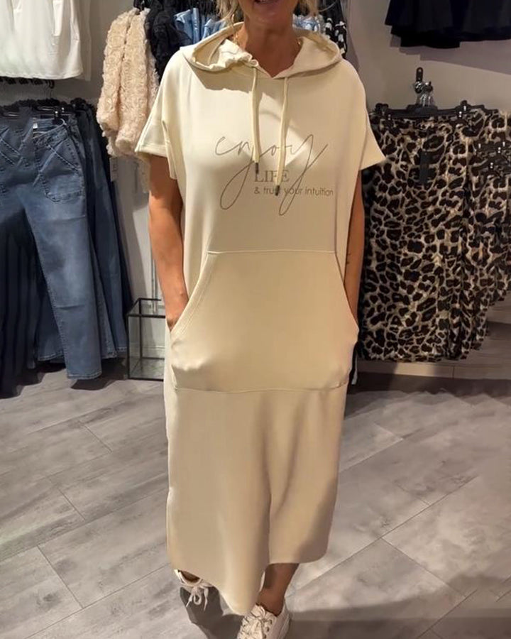 Nadia - Elegant Dress With Hood