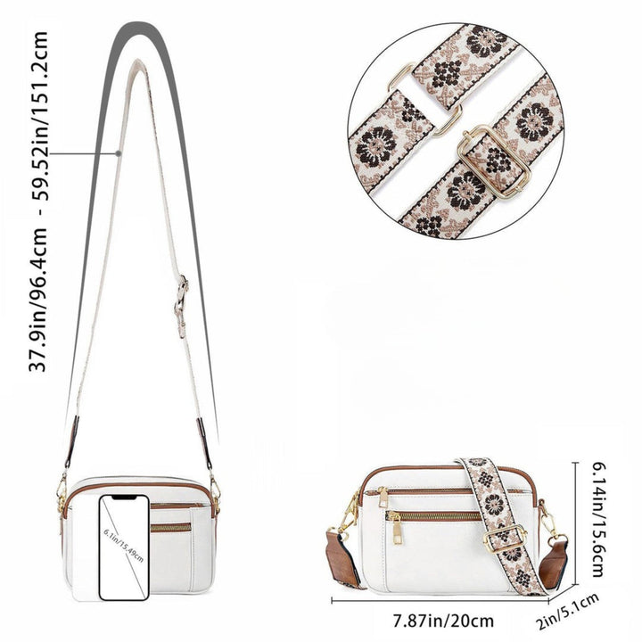 Sharena - Floral Strap Shoulder Bag