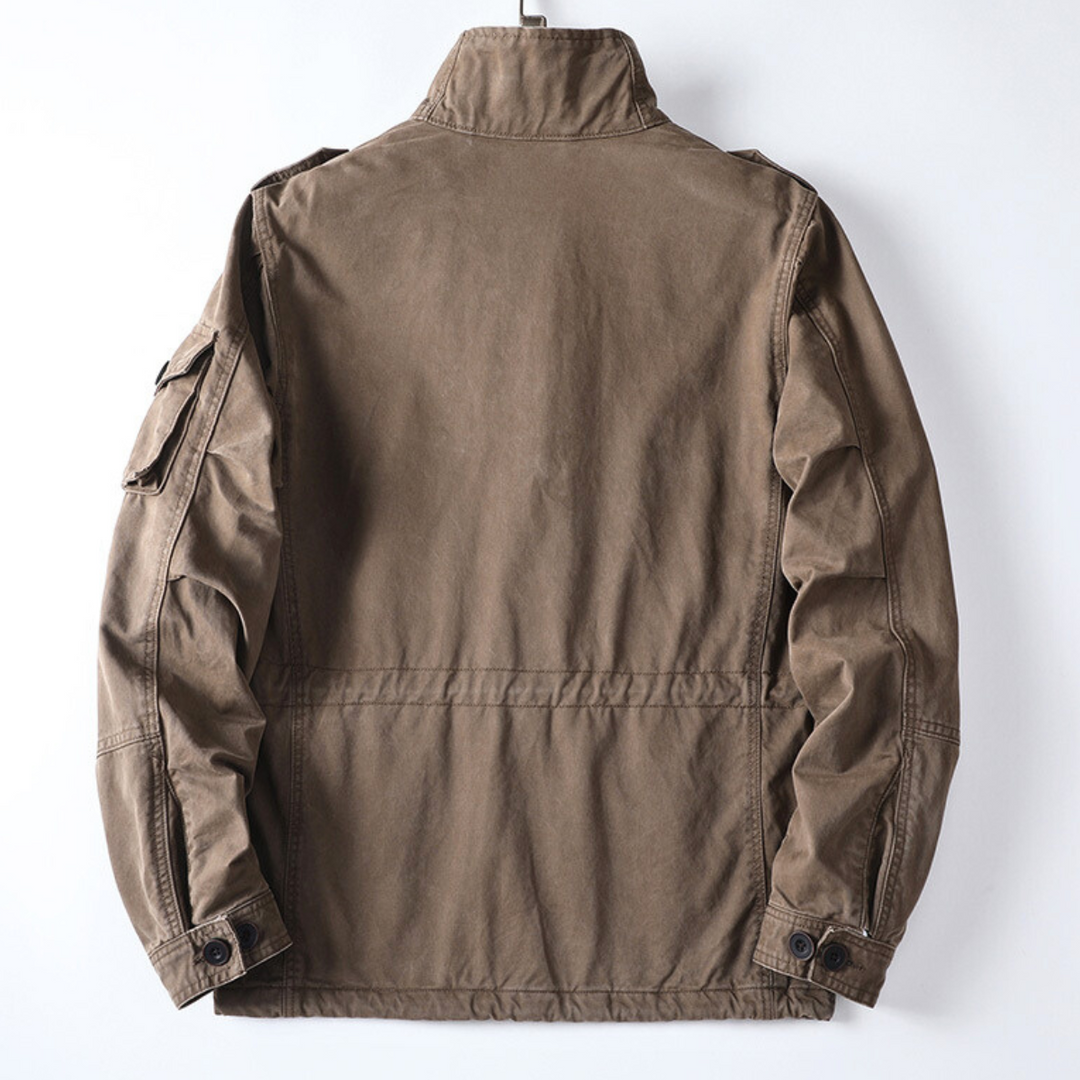 Sergei - Casual Cargo Jacket With Pockets