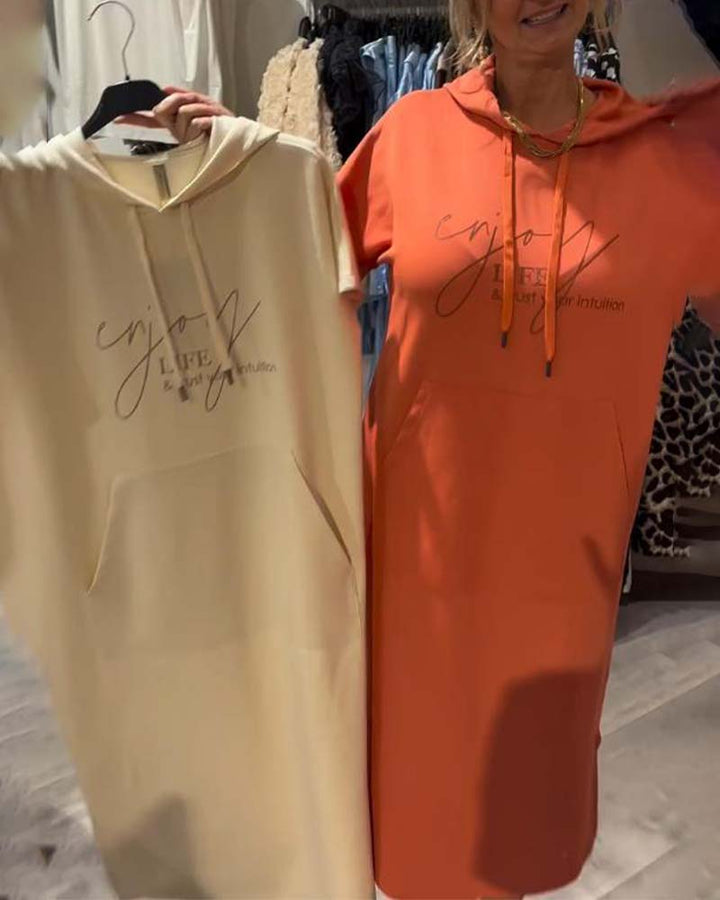 Nadia - Elegant Dress With Hood