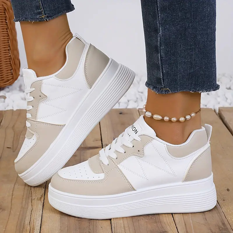 Naveah - Comfortable Wedge Sneaker