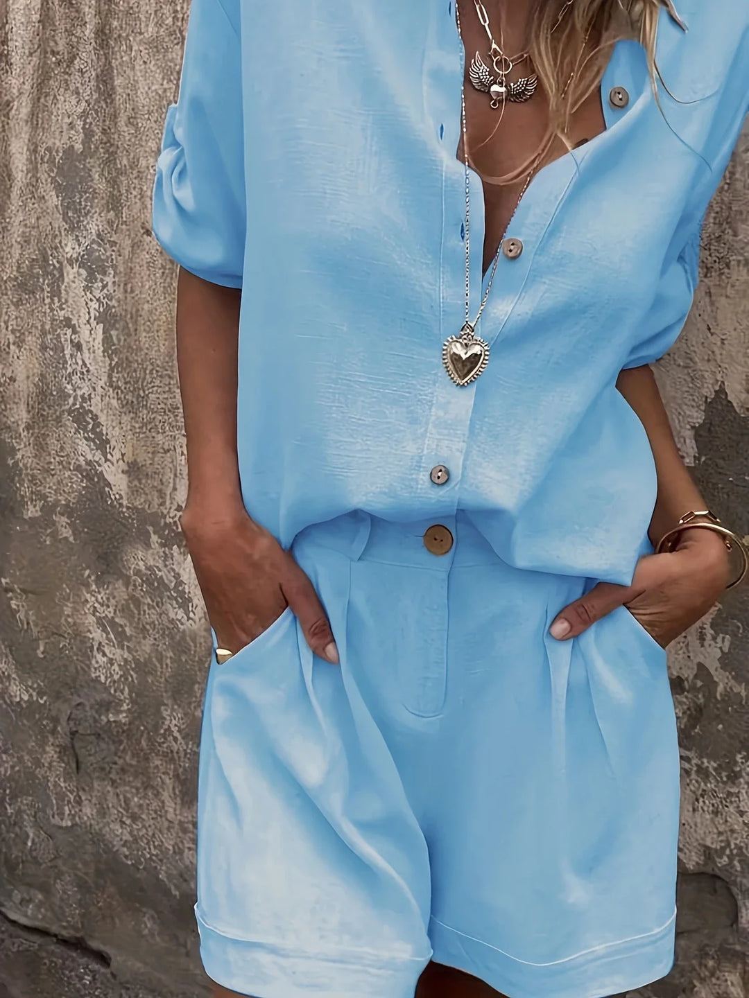 Arampatzi - Stylish Two Piece Summer Set