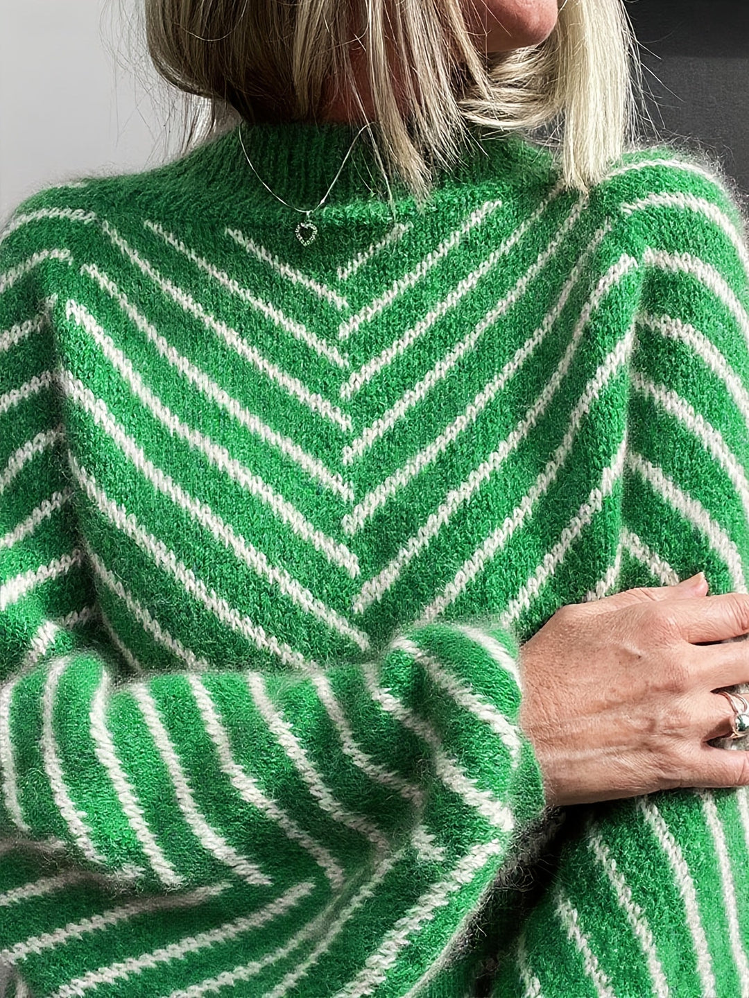 Klarysa - Casual Long Sleeve Knitted Sweater