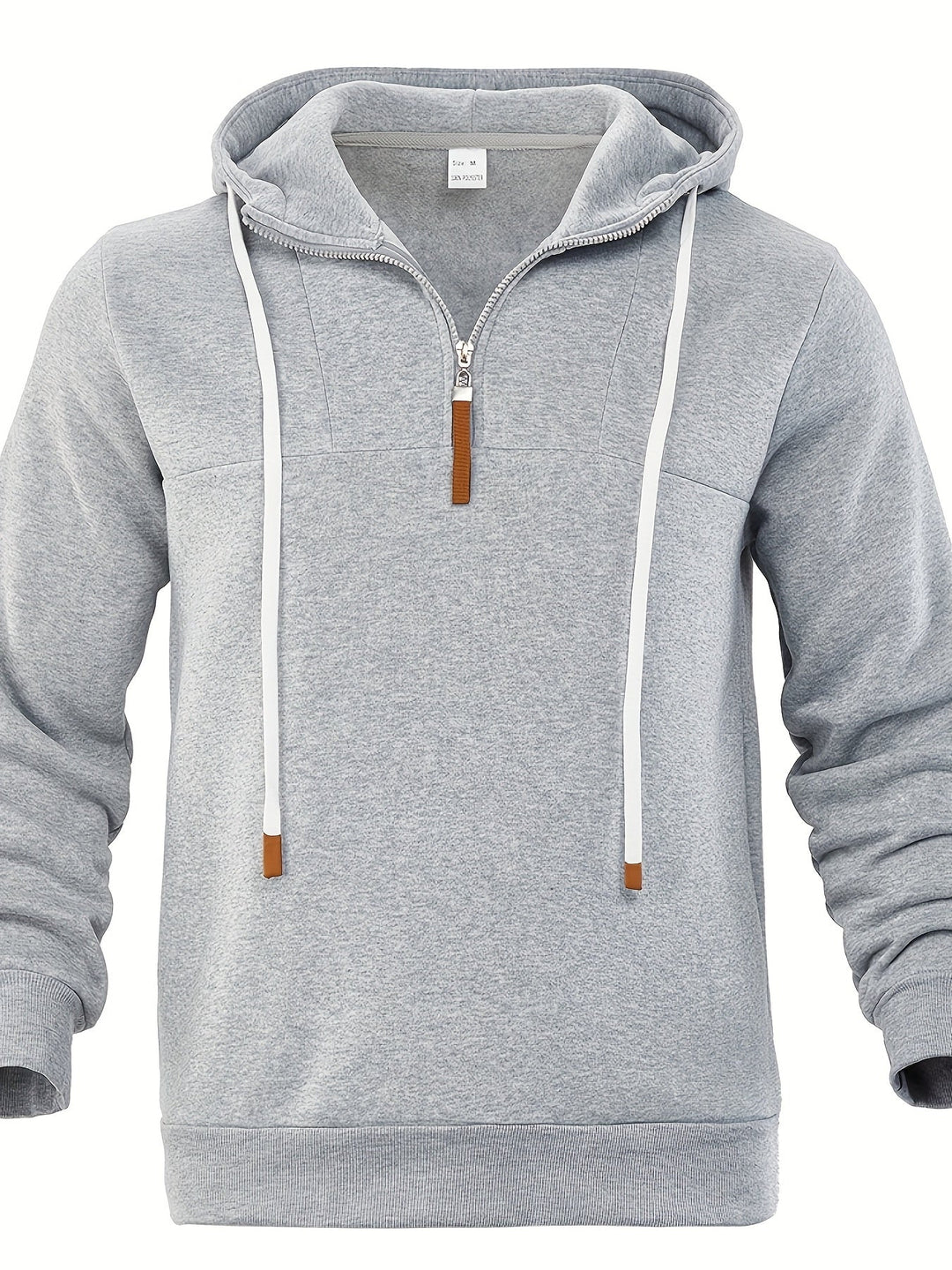 Kolton - Hooded Sweatshirt with Half Zipper