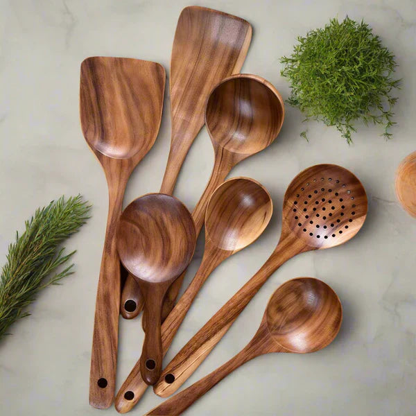 TeakCraft - Teak Cooking Set
