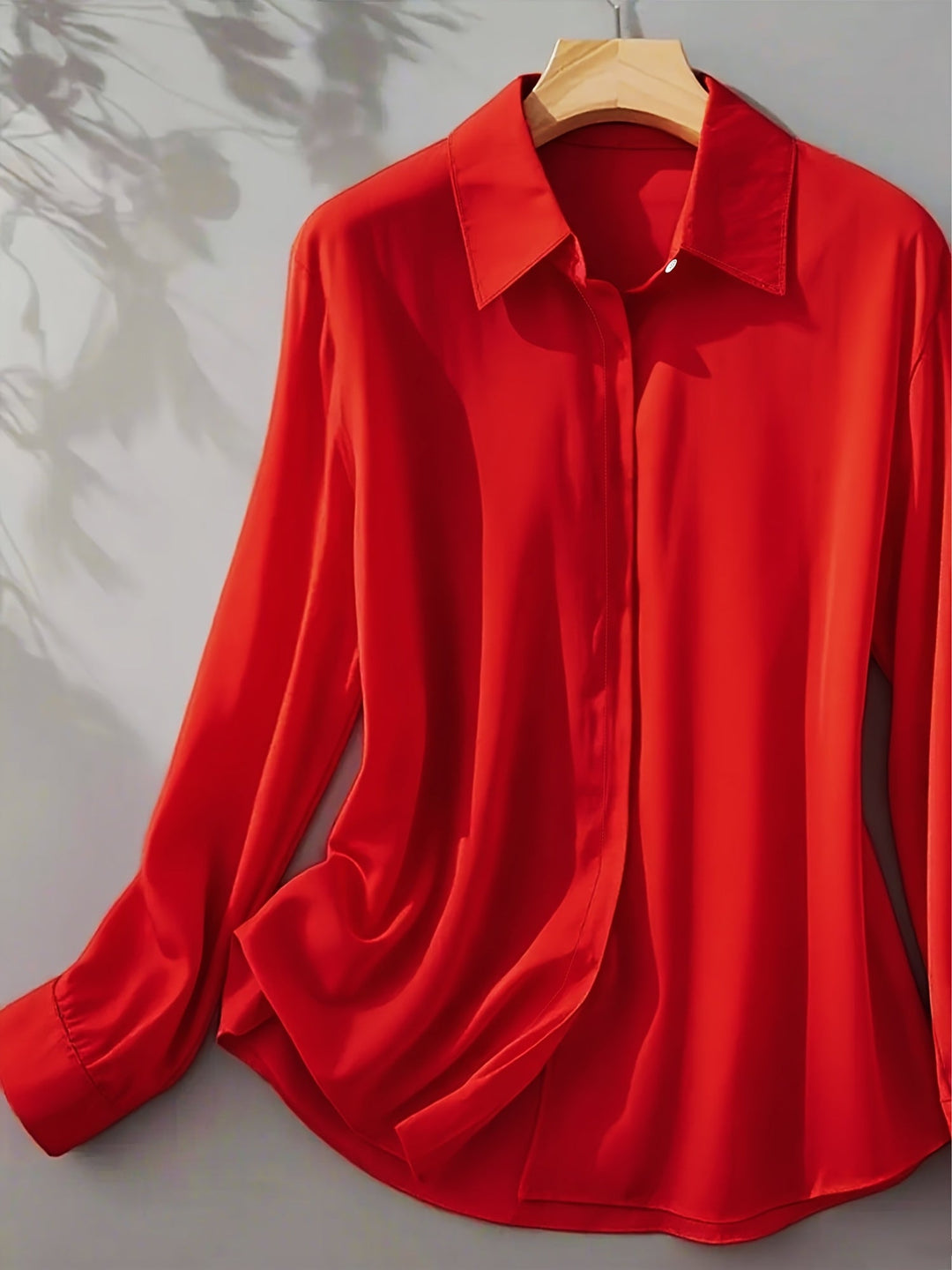 Elenochka - Stylish Long Sleeve Button Up Shirt