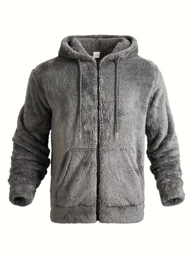 Ushakov - Casual Long Sleeve Hoodie With Zipper