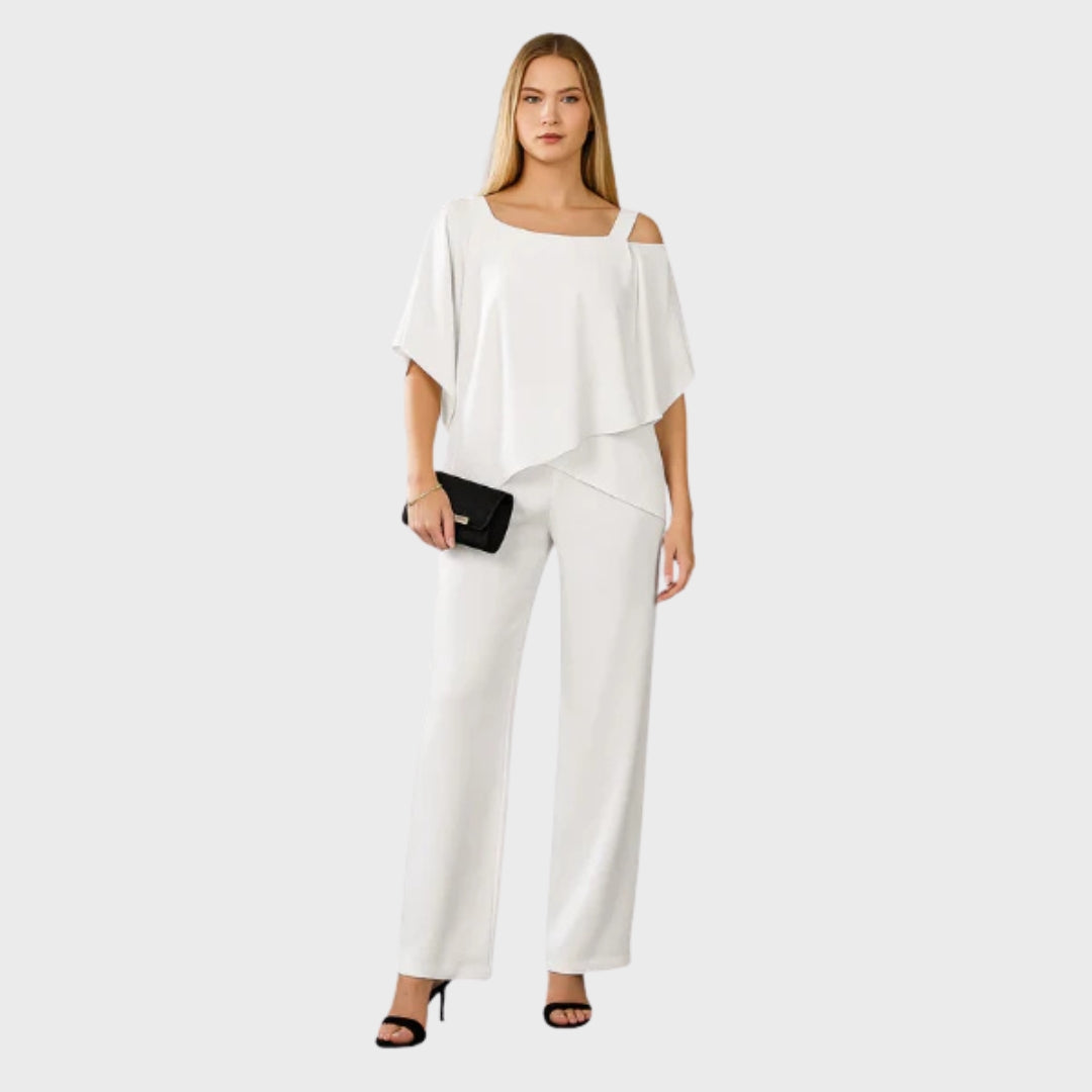 Yelda - Short Sleeve Two Piece Set