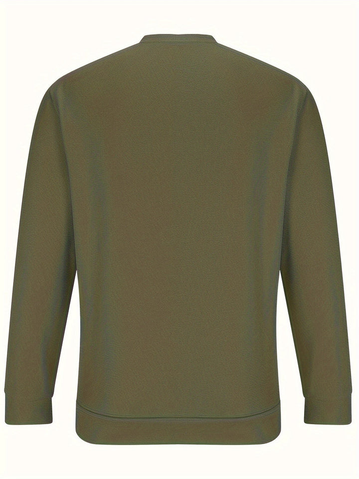 Renaud - Waffle Long Sleeve Shirt
