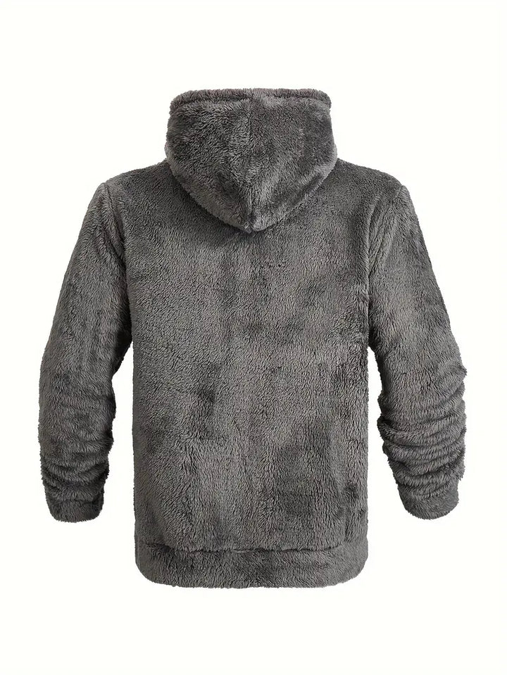 Ushakov - Casual Long Sleeve Hoodie With Zipper