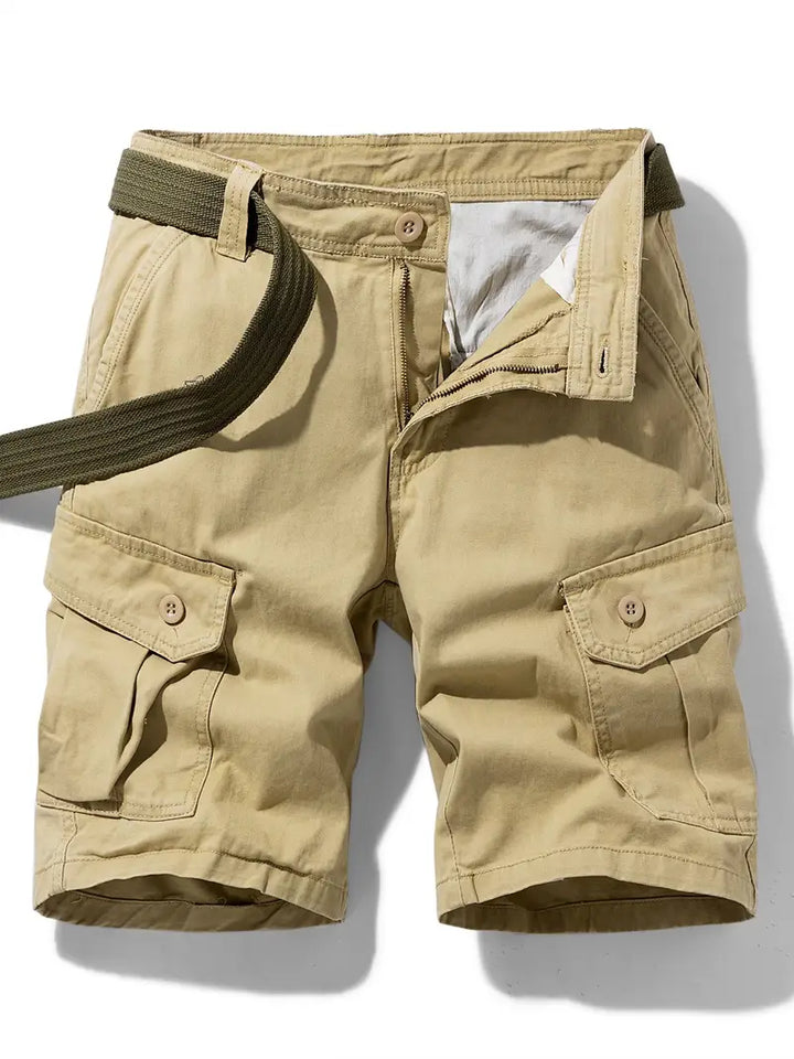 Mauro - Elegant Shorts With Multi Pockets
