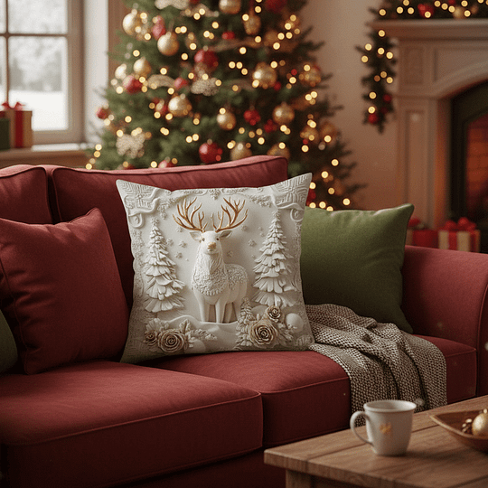 CozyFest - Christmas Themed Pillow Cover For Home Decorative