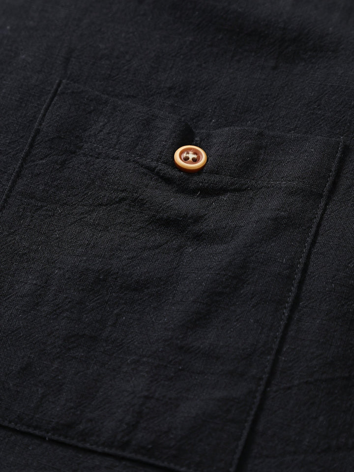 Tejada - Casual Cotton Shirt With Pocket