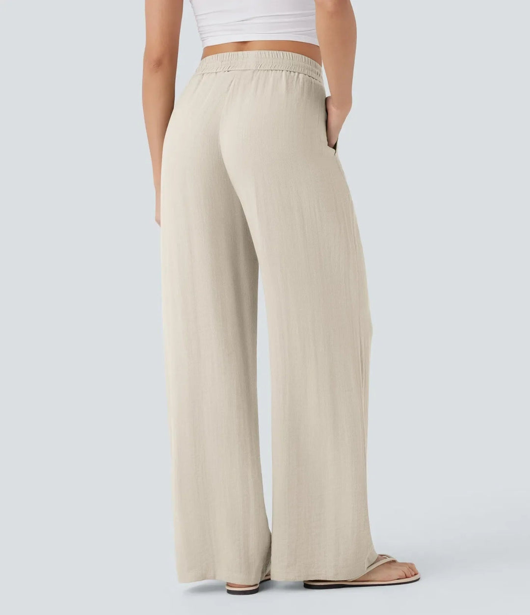 Zafeiria - Elegant Linen Pants
