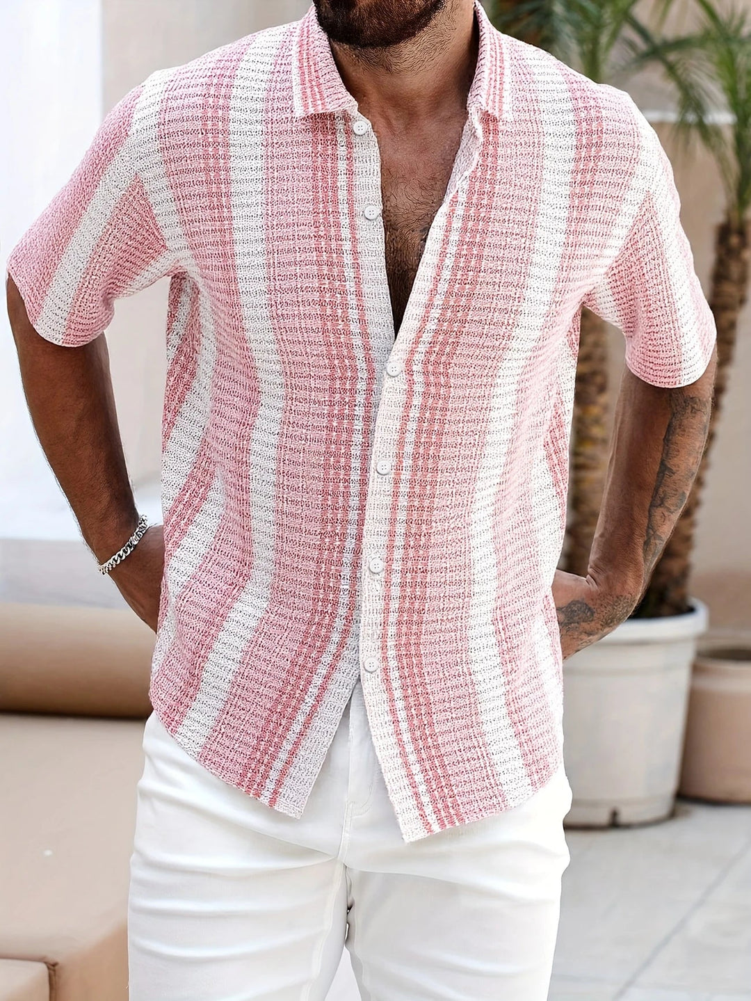 Avram - Casual Striped Shirt With Buttons