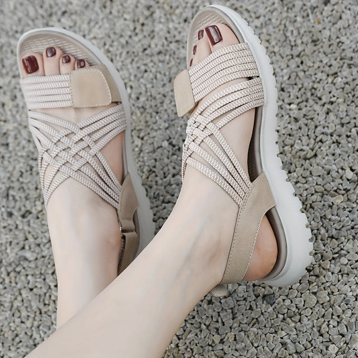 Judy - Comfort Sandal With Sturdy Wedge Heel