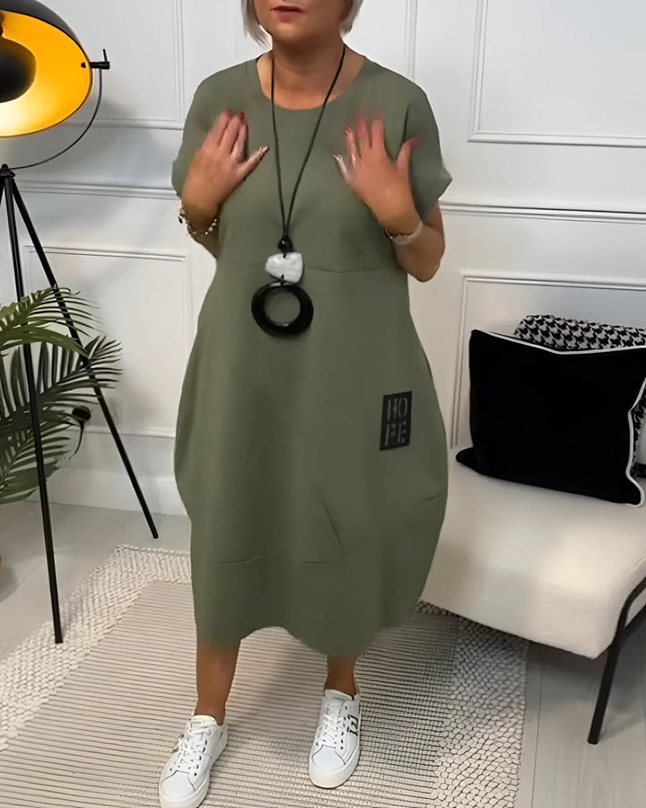 Jocelyn - Casual Comfort Dress With Pocket