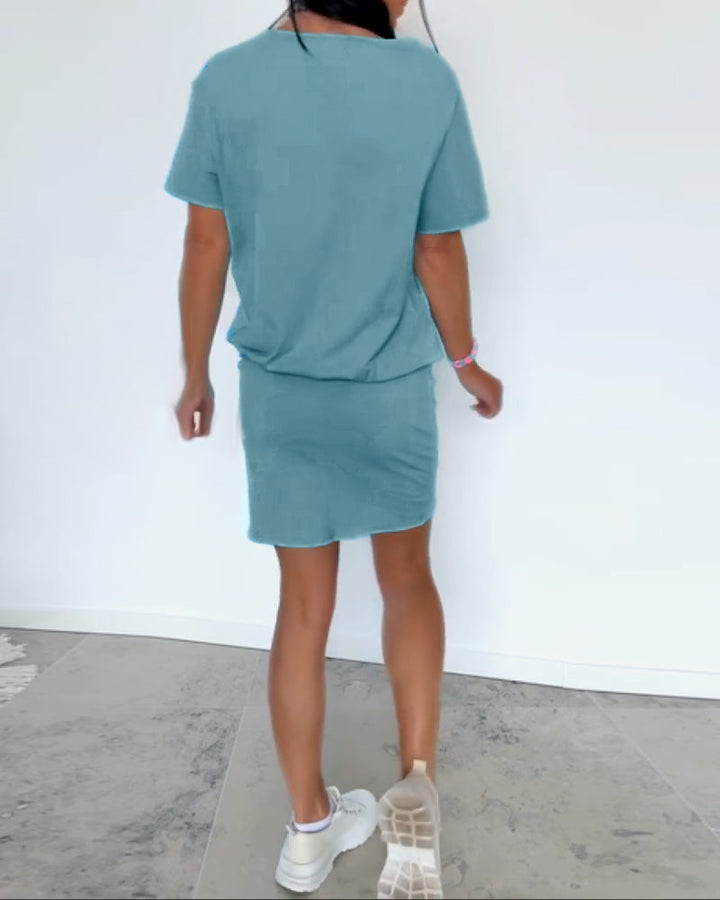 Ulrika - Short Sleeve Mini Dress