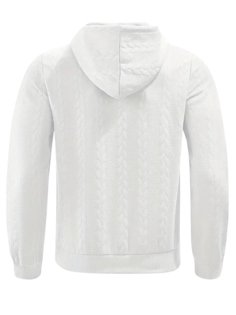 Philipp - Casual Zip Up Hoodie With Long Sleeve