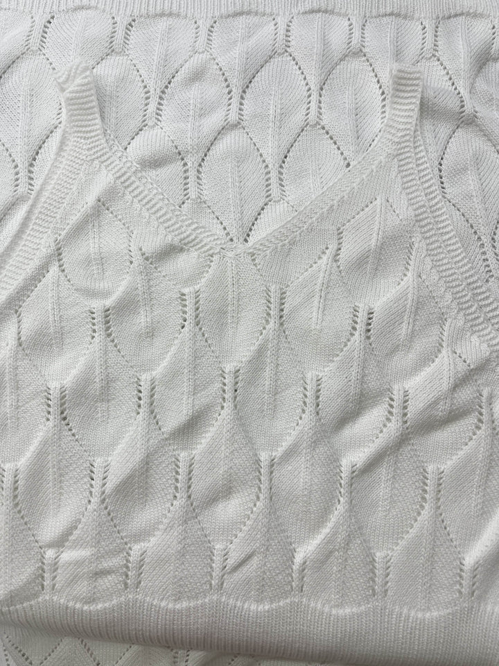 Luciana - Sleeveless Long Knitted Dress With A Coat Style