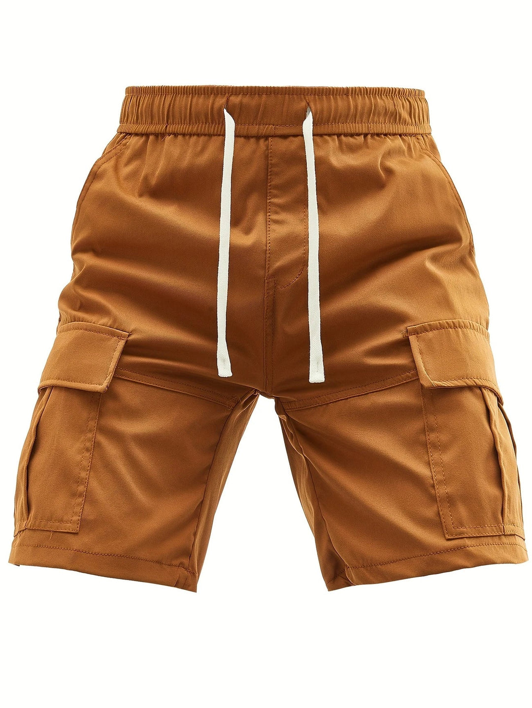 Lewand - Elegant Loose Fit Cargo Shorts With Side Pocket