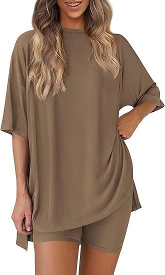 Rikke - Short Sleeve Two Piece Set