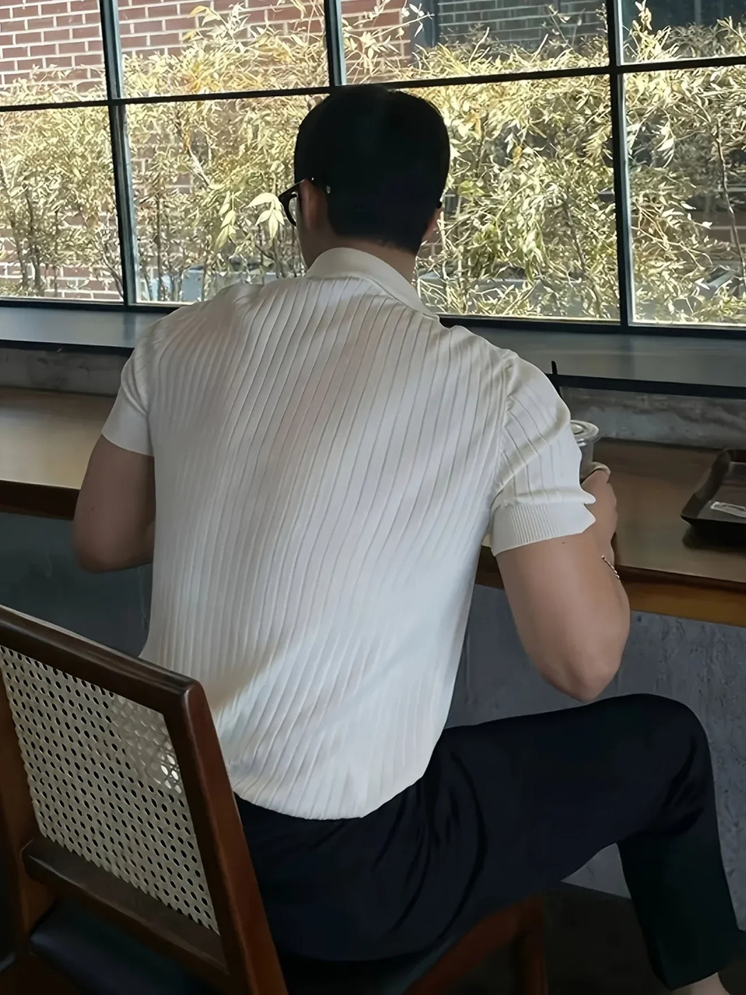 Avgustin - Casual Short Sleeve Polo Shirt