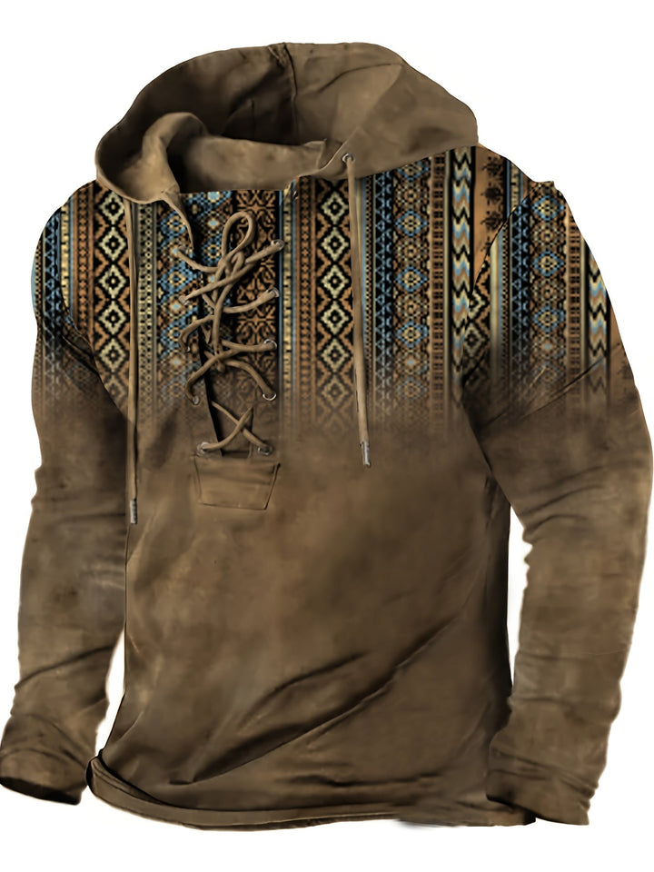 Sandeep - Casual 3D Printed Hoodie